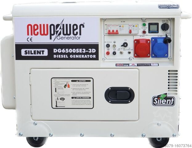 Generator Newpower Newpower Stromerzeuger DG65000SE3-3D Str