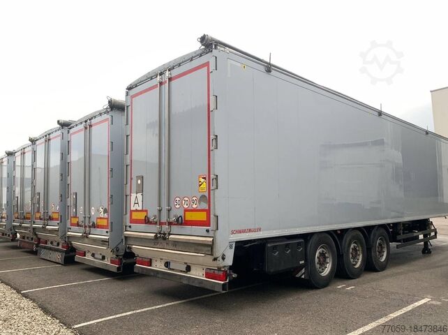 Auflieger mit Walkingfloor SCHWARZMÜLLER STAHLBODEN / STEEL-FLOOR ..more pieces !