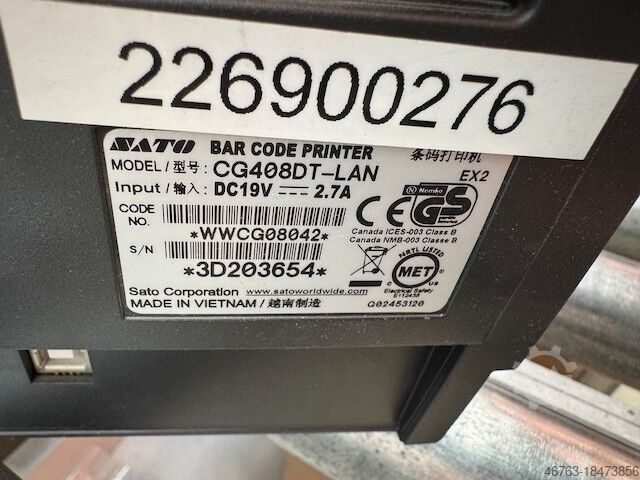 Thermal printer Thoshiba CG408DT-LAN