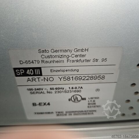 Thermal printer Thoshiba CG408DT-LAN