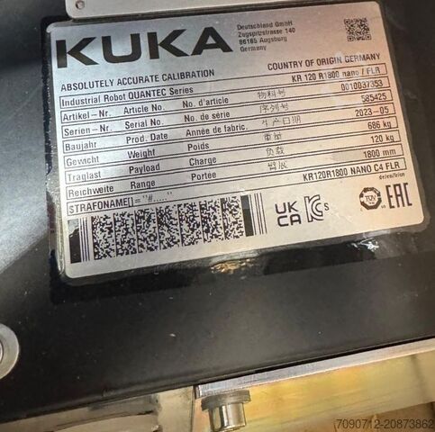 Industrieroboter KUKA KRC4 KR120 R1800 nano / FLR