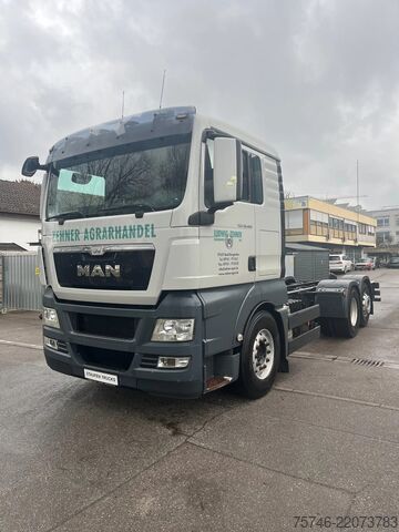 Chassis with cab MAN TGX 26.480 6x2 FLL *Chassis *Nebenantrieb *ALCO...