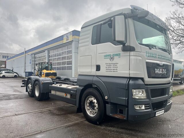 Chassis with cab MAN TGX 26.480 6x2 FLL *Chassis *Nebenantrieb *ALCO...