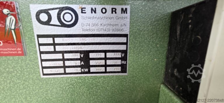 Kantenschleifmaschine ENORM / Kündig LBK 160