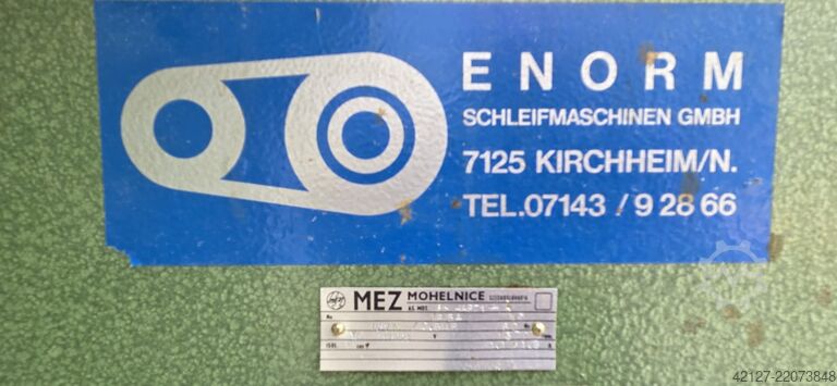 Kantenschleifmaschine ENORM / Kündig LBK 160