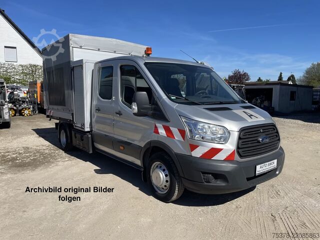 Tipper van Ford Transit Kipper aus 1.Hand+Klima+AHK+EU5