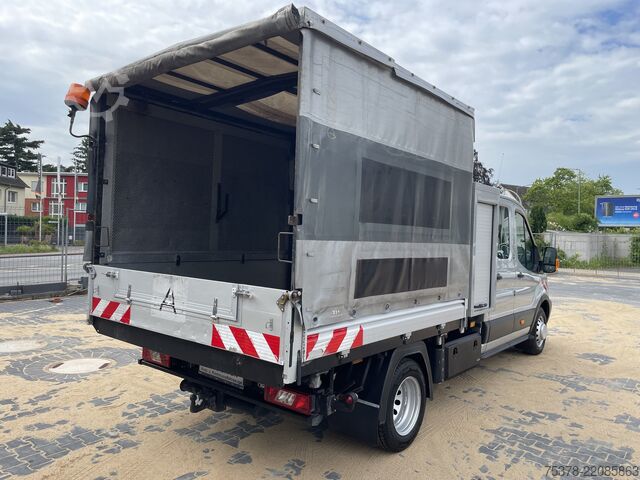 Tipper van Ford Transit Kipper aus 1.Hand+Klima+AHK+EU5