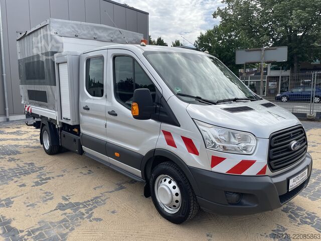 Tipper van Ford Transit Kipper aus 1.Hand+Klima+AHK+EU5