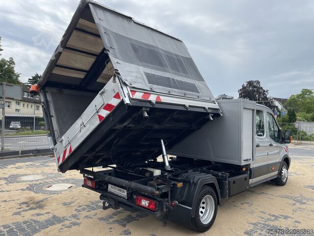 Tipper van Ford Transit Kipper aus 1.Hand+Klima+AHK+EU5