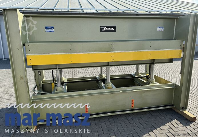 Hydraulic shelf press for veneer Joos typ HP 115 3000