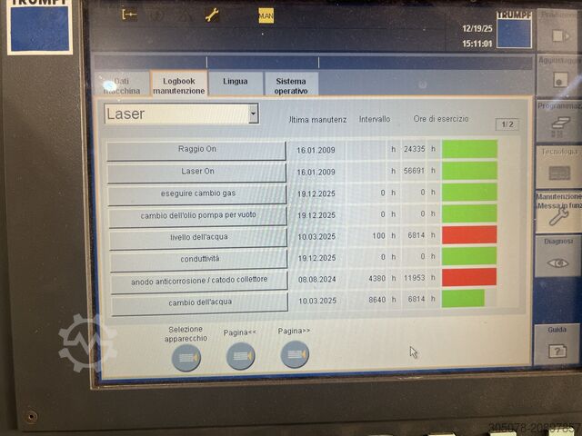Laserschneidmaschine TRUMPF TruLaser 5040