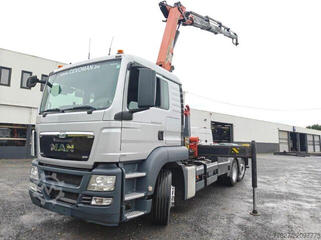 Hook arm system MAN TGS 26.320 !!PROMO!! Container Palift Kraan Pal...