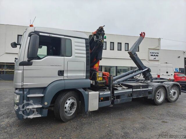 Hook arm system MAN TGS 26.320 !!PROMO!! Container Palift Kraan Pal...