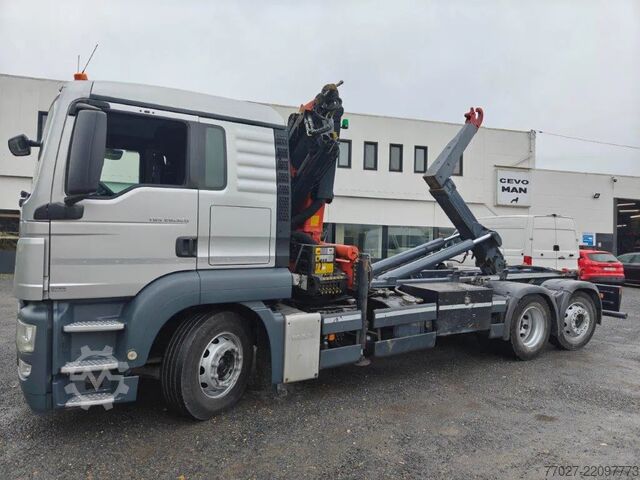 Hook arm system MAN TGS 26.320 !!PROMO!! Container Palift Kraan Pal...