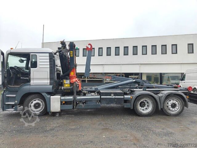 Hook arm system MAN TGS 26.320 !!PROMO!! Container Palift Kraan Pal...