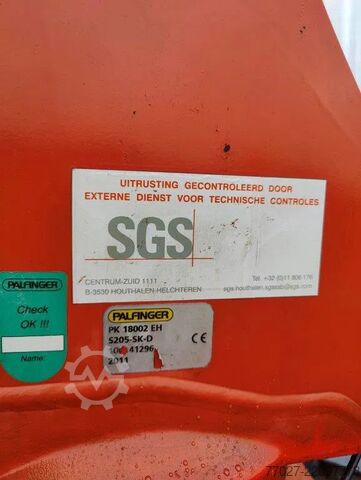 Hook arm system MAN TGS 26.320 !!PROMO!! Container Palift Kraan Pal...