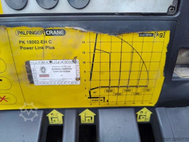 Hook arm system MAN TGS 26.320 !!PROMO!! Container Palift Kraan Pal...