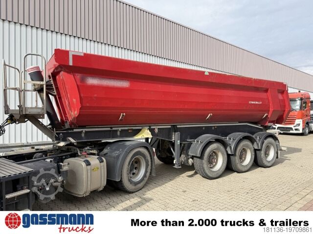 Tipper semitrailer Schwarzmüller K-Serie Kippauflieger, Hardoxmulde ca. 24/26m³,