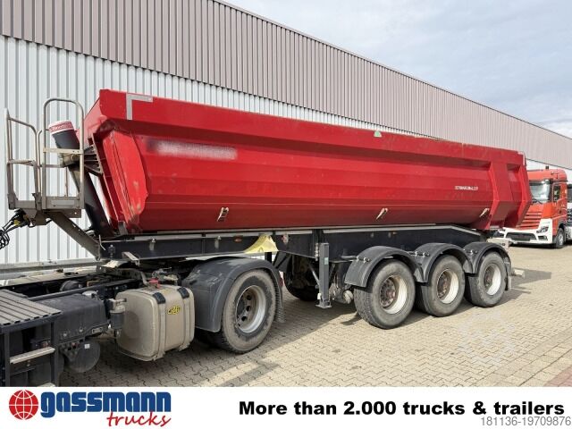 Tipper semitrailer Schwarzmüller K-Serie Kippauflieger, Hardoxmulde ca. 24/26m³,
