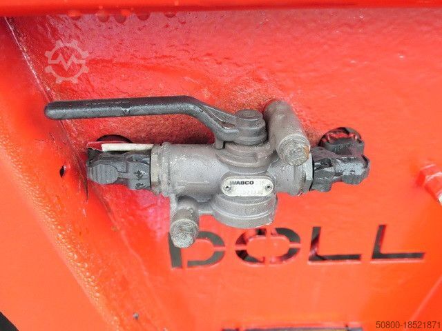 Tieflader-Sattelauflieger DOLL T6E-S3/25-2+4, Tiefbett, teleskopierbar, Dolly