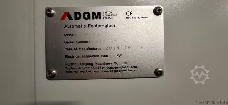 Folder-gluer DGM Megafold 1450