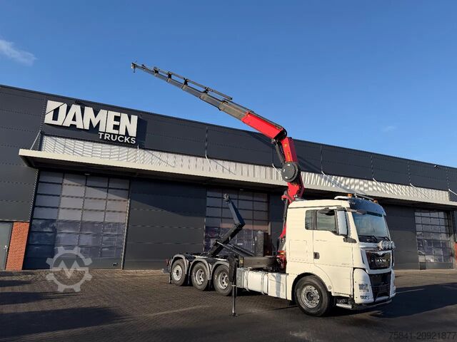 Hook arm system MAN TGX 35.560 8x4-4BL Palfinger PK 34002-SH F + Ha...