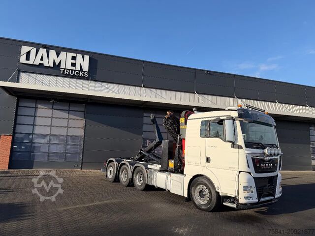 Hook arm system MAN TGX 35.560 8x4-4BL Palfinger PK 34002-SH F + Ha...
