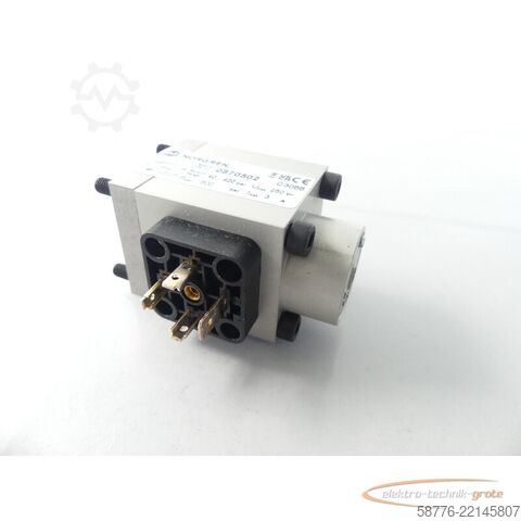 Komponente Norgren 0870502 C3066 Druckschalter + GDM 3016 HN Leitungsdose - ! -