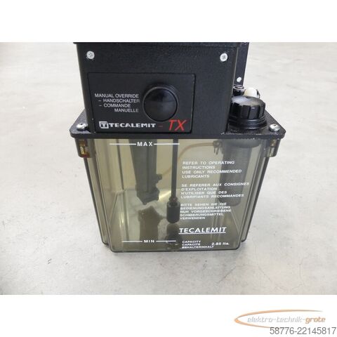 Komponente  Tecalemit TX34221 YD Schmierpumpe / Zentralschmierung + Handschalter - 2,85 L