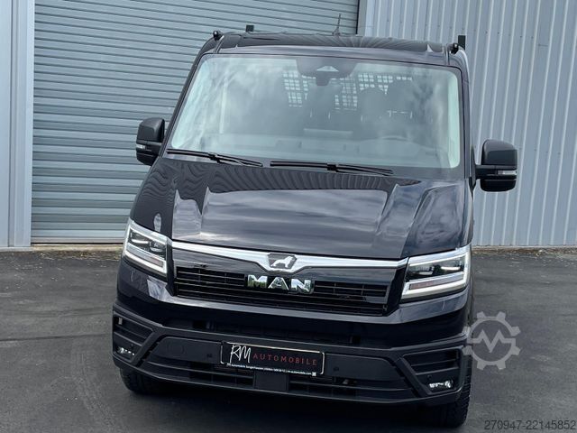 Pritschenwagen MAN TGE 3.180 Pritsche DOKA MR 4x4 ACC LED DIFF-SPER