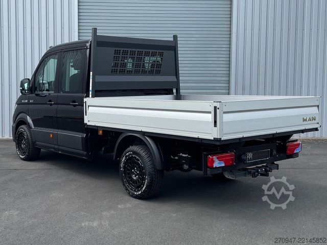 Pritschenwagen MAN TGE 3.180 Pritsche DOKA MR 4x4 ACC LED DIFF-SPER