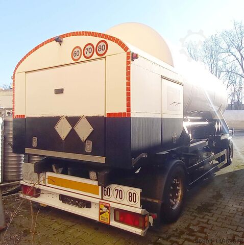 Tankanhänger Gofa gas tank trailer for oxygen, nitrogen, argon cryogenic