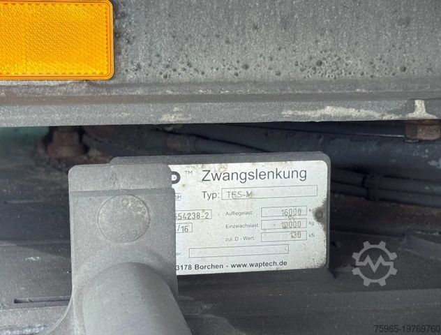 Box semitrailer  Other FAG  2 AS BURGERS BAK   GEISOLEERD    GEGA