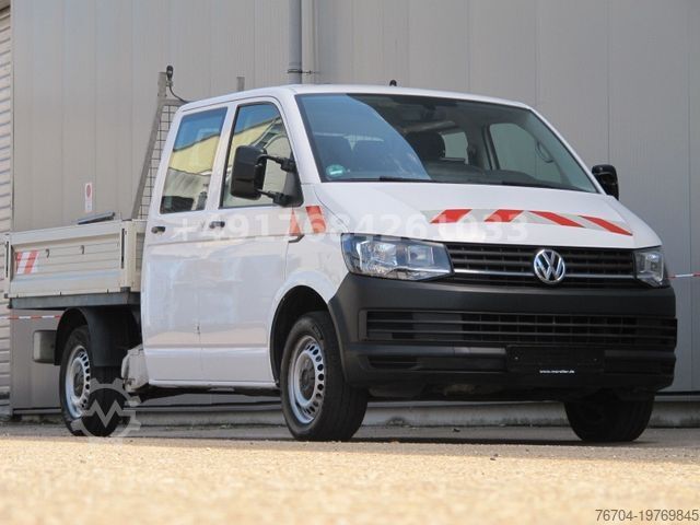Pick-up van VOLKSWAGEN T6 Transporter Pritsche DoKa *MOTOR 43tkm!*