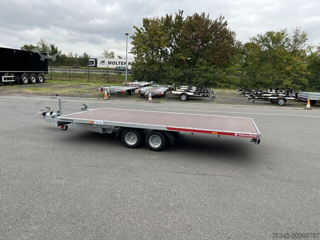 Car carrier trailer Temerad CARKEEPER 4021/2  2,7 to. Siebdruckboden