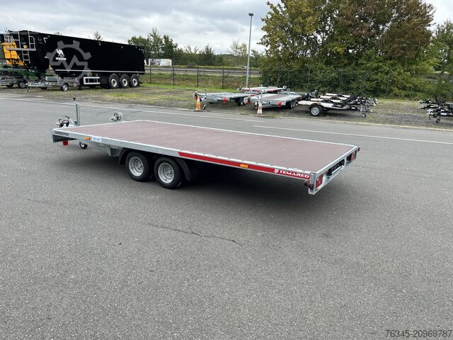 Car carrier trailer Temerad CARKEEPER 4021/2  2,7 to. Siebdruckboden