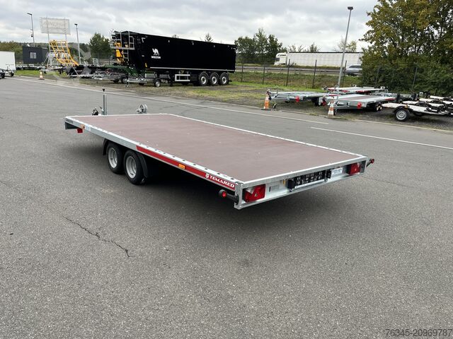 Car carrier trailer Temerad CARKEEPER 4021/2  2,7 to. Siebdruckboden