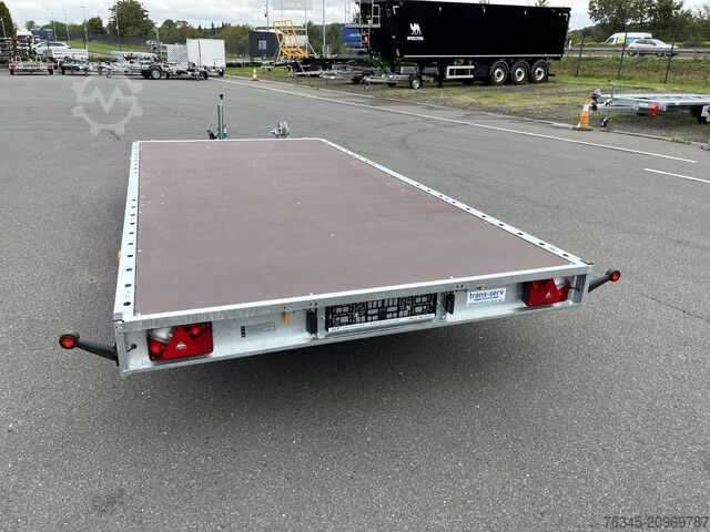 Car carrier trailer Temerad CARKEEPER 4021/2  2,7 to. Siebdruckboden