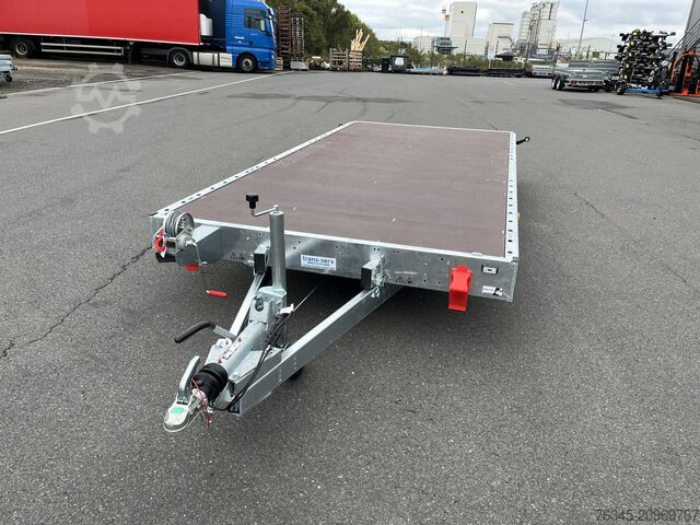 Car carrier trailer Temerad CARKEEPER 4021/2  2,7 to. Siebdruckboden