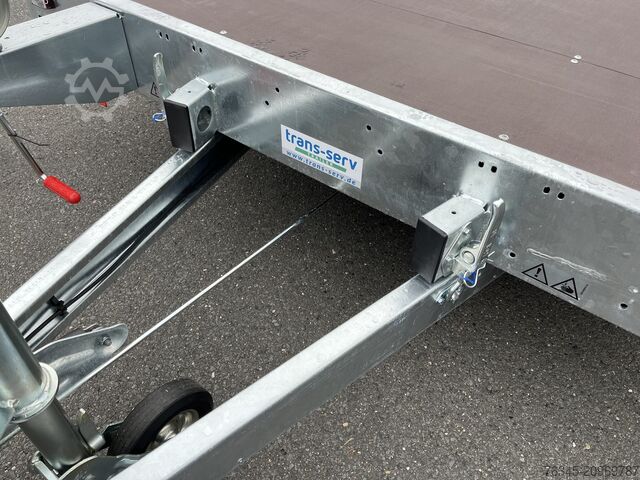 Car carrier trailer Temerad CARKEEPER 4021/2  2,7 to. Siebdruckboden