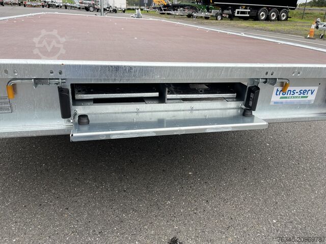 Car carrier trailer Temerad CARKEEPER 4021/2  2,7 to. Siebdruckboden