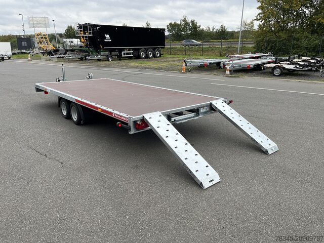 Car carrier trailer Temerad CARKEEPER 4021/2  2,7 to. Siebdruckboden