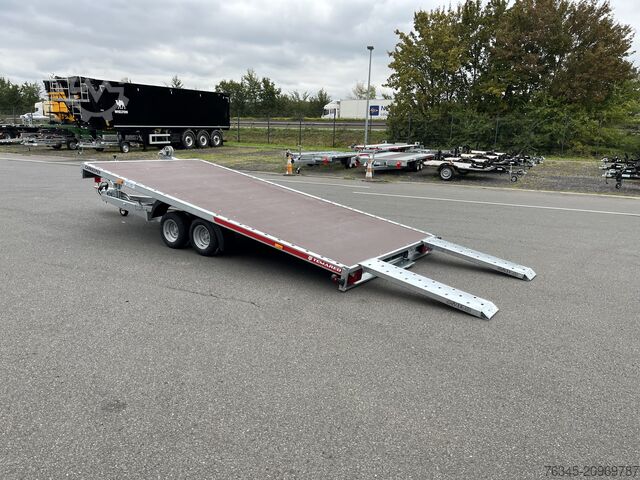 Car carrier trailer Temerad CARKEEPER 4021/2  2,7 to. Siebdruckboden