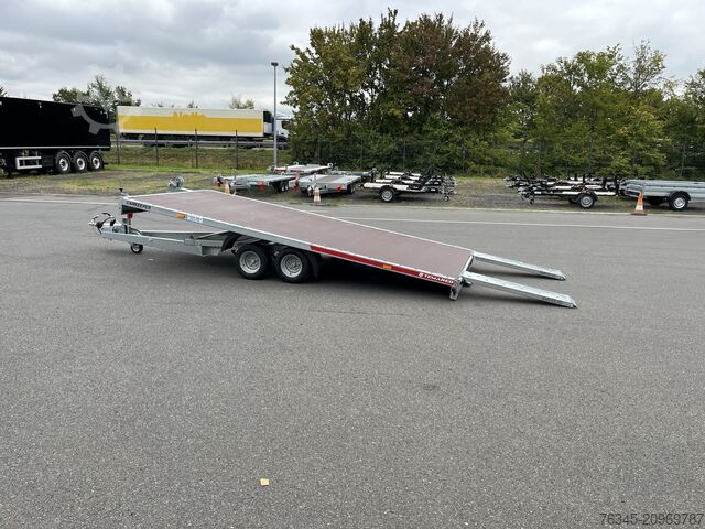 Car carrier trailer Temerad CARKEEPER 4021/2  2,7 to. Siebdruckboden