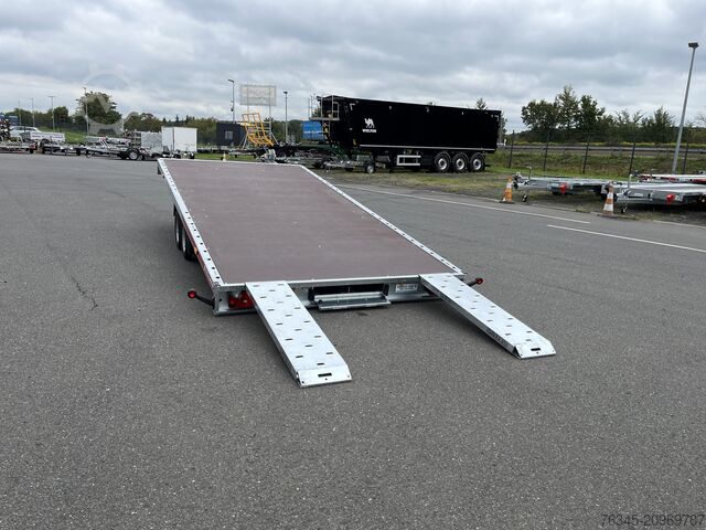 Car carrier trailer Temerad CARKEEPER 4021/2  2,7 to. Siebdruckboden