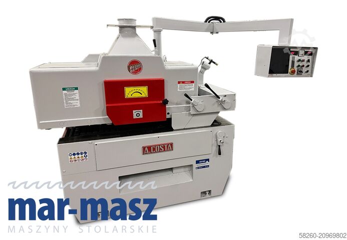 Single-shaft gang rip saw with chain feed A.COSTA Lince 1/R/370