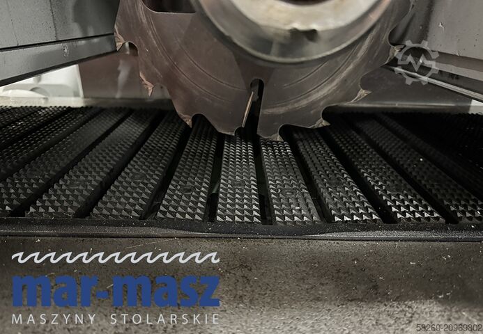 Single-shaft gang rip saw with chain feed A.COSTA Lince 1/R/370