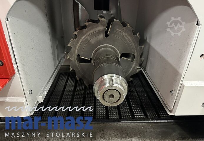 Single-shaft gang rip saw with chain feed A.COSTA Lince 1/R/370