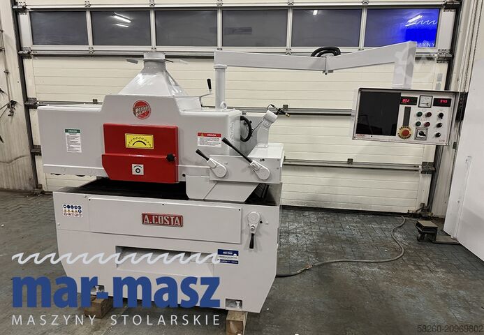 Single-shaft gang rip saw with chain feed A.COSTA Lince 1/R/370