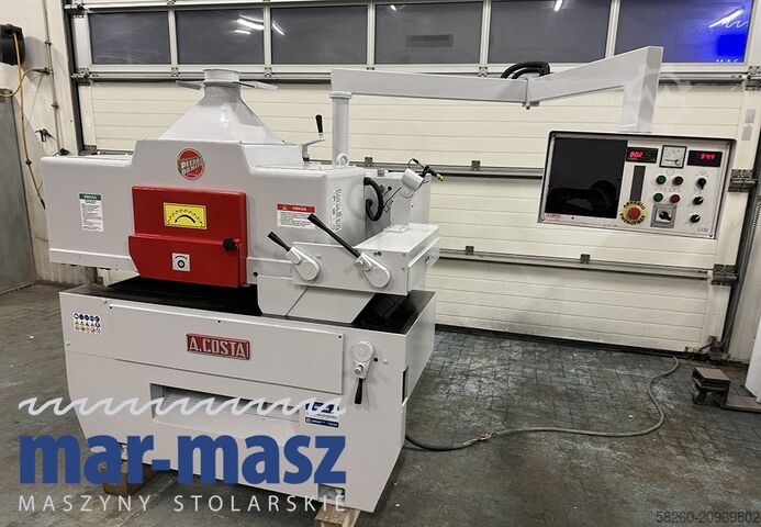 Single-shaft gang rip saw with chain feed A.COSTA Lince 1/R/370